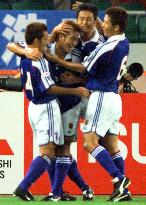 Yanagisawa scores goal against Australia